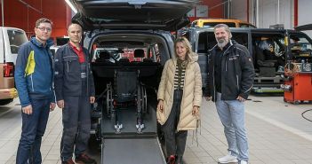 Stadtmobil erweitert Fuhrpark um barrierefreie Fahrzeuge (Foto: PARAVAN)